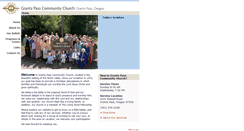 Desktop Screenshot of grantspasscommunitychurch.org